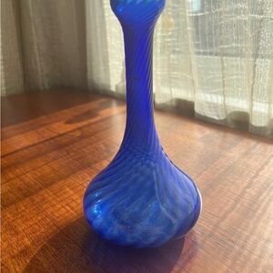 Vintage Santi Murano Glass Bud Vase